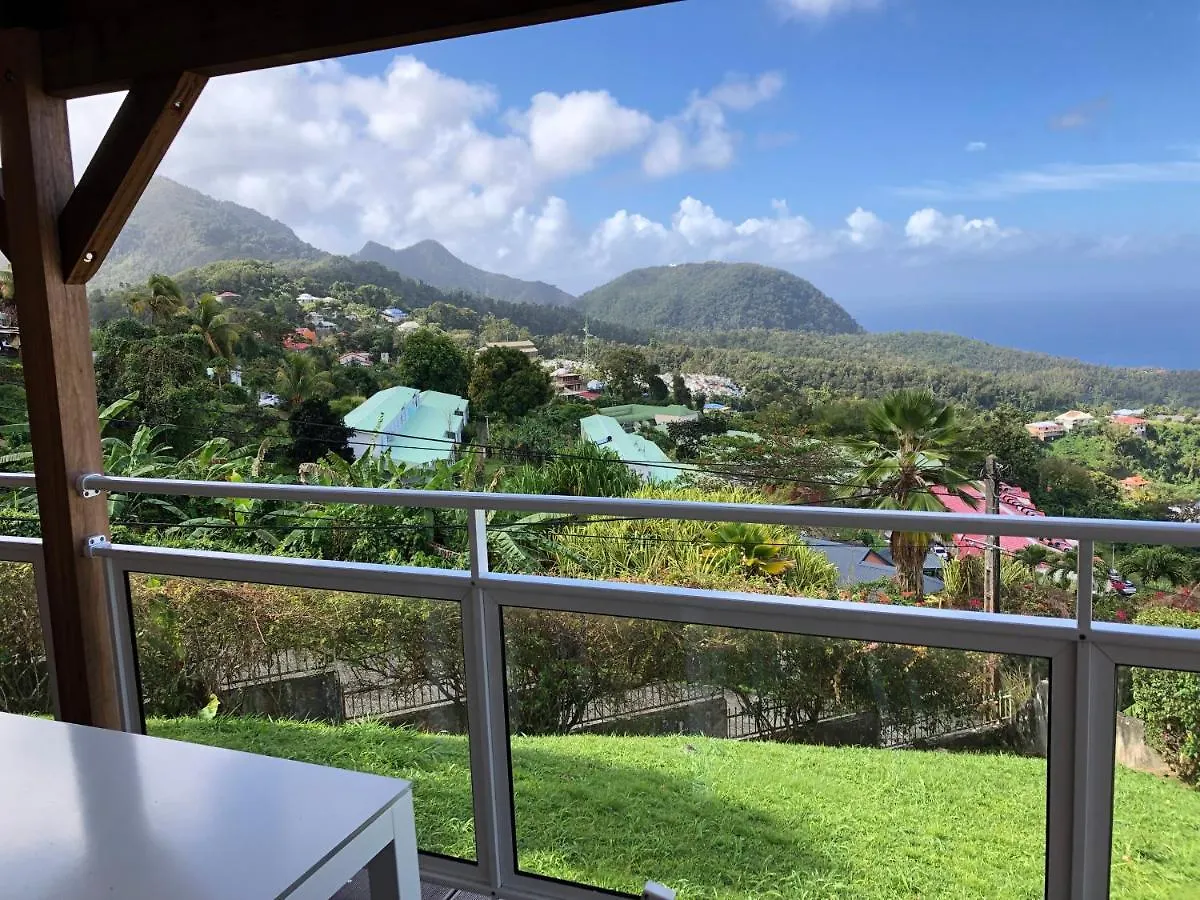 Couette-café Appartement Emeraude&Studio Azur Gourbeyre Guadeloupe